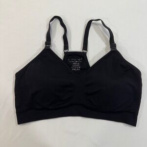 Kindred by Kindred Bravely Hands-Free Pumping Nursing Bra Womens Regular Black